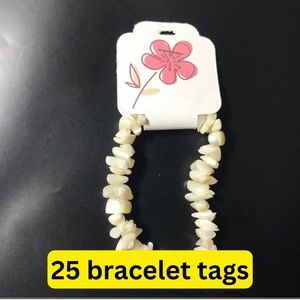 25 Bracelet tags